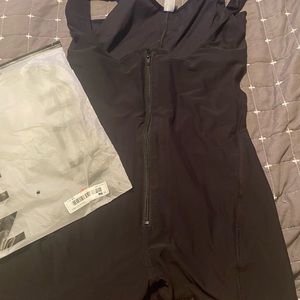 New XL black shape wear body suit